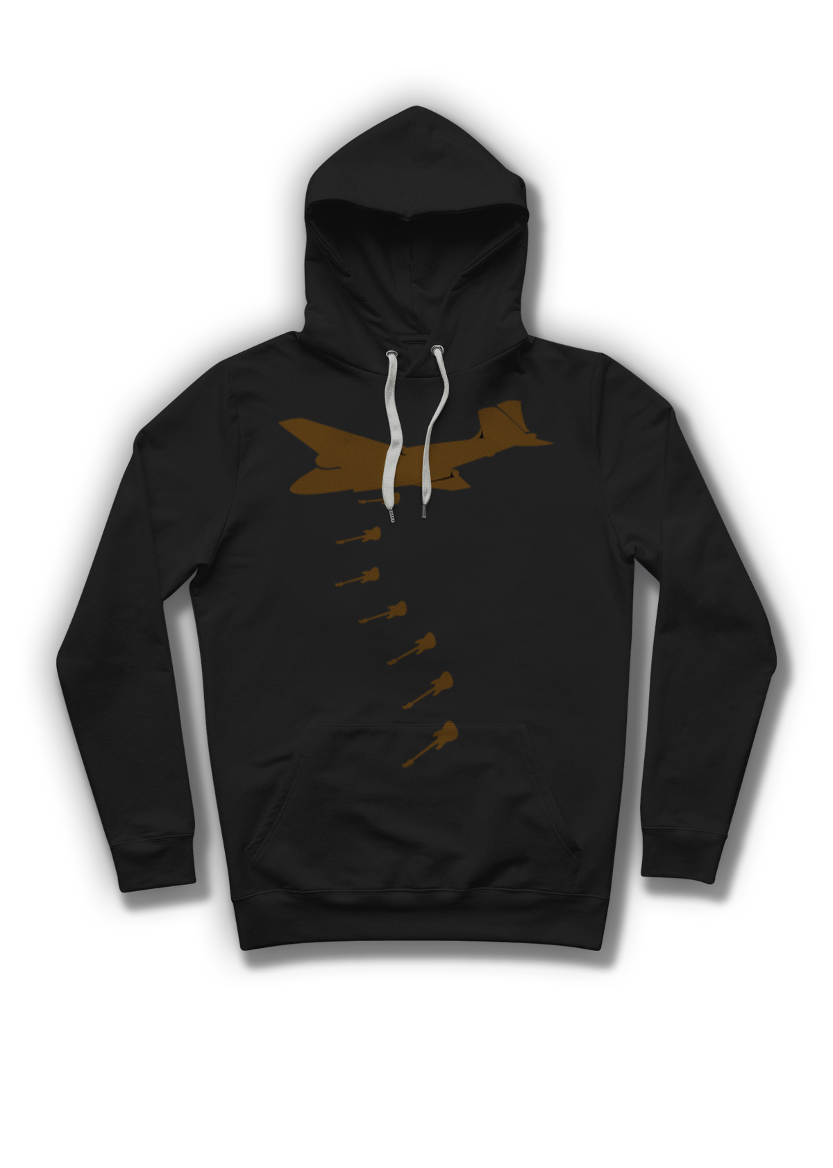Drowning the world in music Hoodie