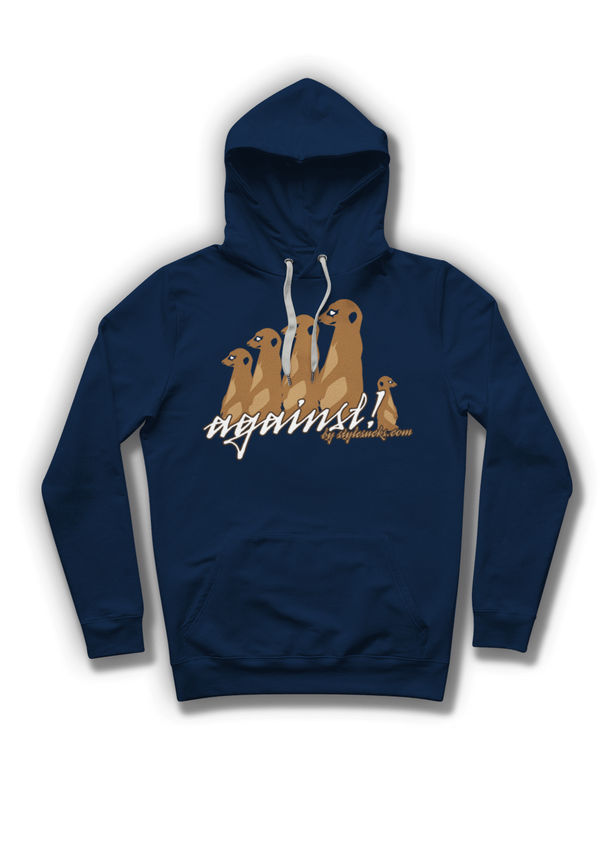 Erdmännchen-Motiv Hoodie: Einzigartiger Stil aus nachhaltigen Materialien