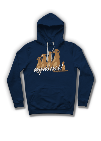 Erdmännchen-Motiv Hoodie: Einzigartiger Stil aus nachhaltigen Materialien