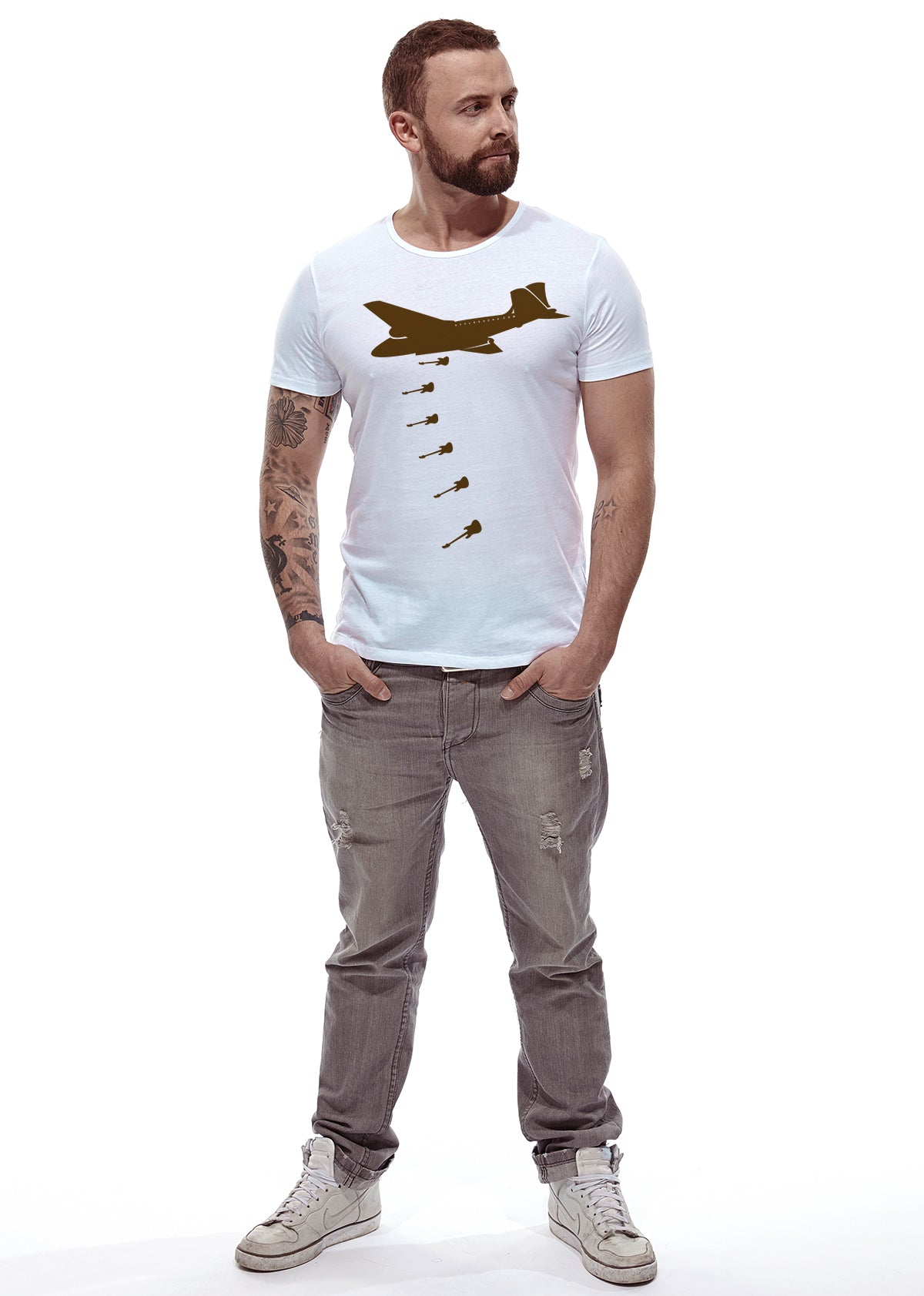 Drowning the world in music T-Shirt stylesucks
